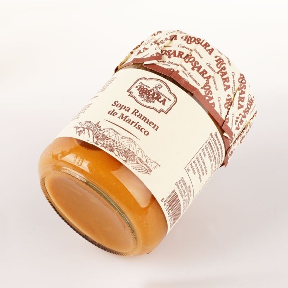 Conservas Artesanas Rosara Soupe Ramen de Fruits de Mer - Pot 445 ml.