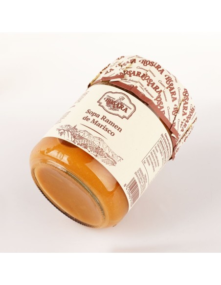 Conservas Artesanas Rosara Soupe Ramen de Fruits de Mer - Pot 445 ml.