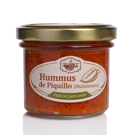 Rosara Piquillo-Hummus (Muhammara) Glas 125 ml. - Oliva Oliva