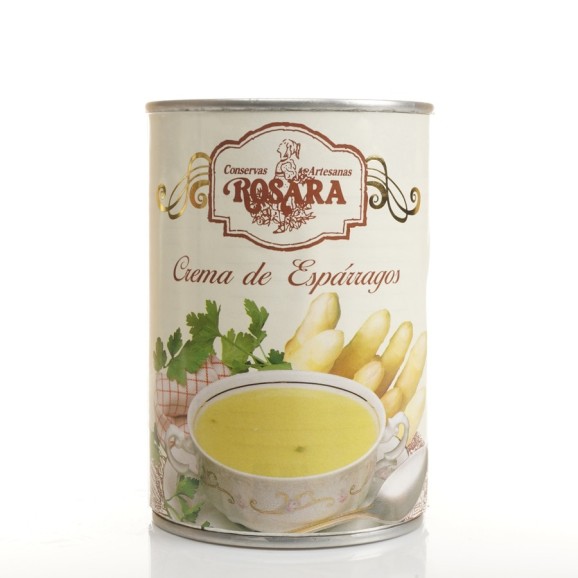 Conservas Artesanas Rosara Crema de Espárragos Lata A-F 425 ML