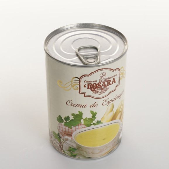 Conservas Artesanas Rosara Crema de Espárragos Lata A-F 425 ML