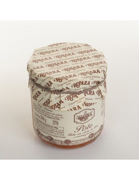 Rosara Ratatouille Glas 370 ml. - Oliva Oliva