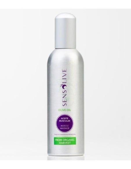 Sensolive Huile de massage musculaire thérapeutique BIO - Oliva Oliva