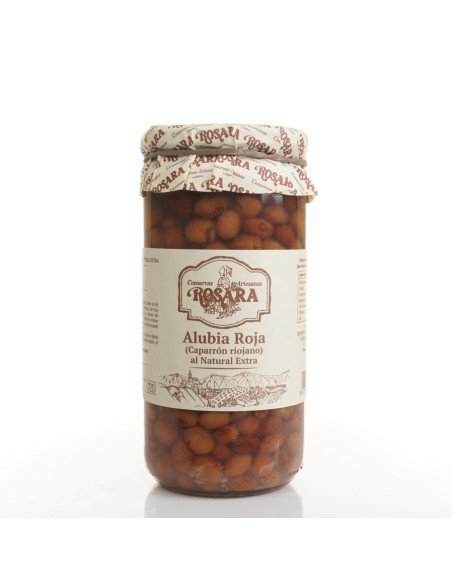 Conservas Artesanas Rosara Alubia Roja (Caparrón Riojano) - Tarro 720 ML