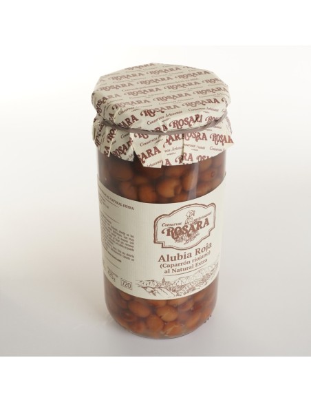 Conservas Artesanas Rosara Alubia Roja (Caparrón Riojano) - Tarro 720 ML