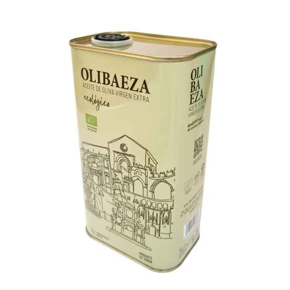 Olibaeza Patrimonio Organic Tin 1L  - Oliva Oliva