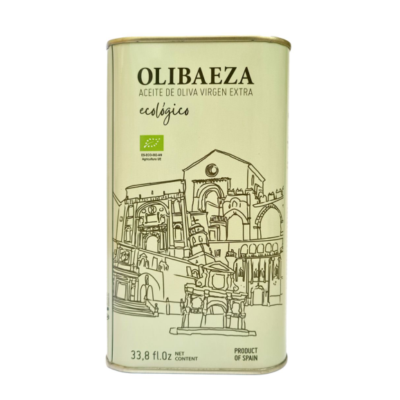 Olibaeza Patrimonio Organic Tin 1L  - Oliva Oliva