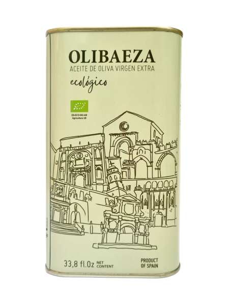 Olibaeza Patrimonio Organic Tin 1L  - Oliva Oliva