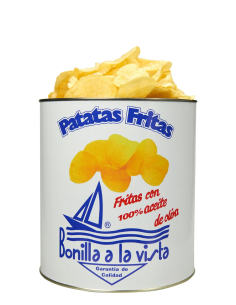 Bonilla a la Vista Chips à l'huile d'olive Boîte 275 gr.