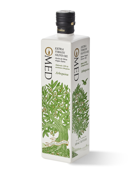 OMED Arbequina Edición Limitada Botella de vidrio 500 ml - Oliva Oliva