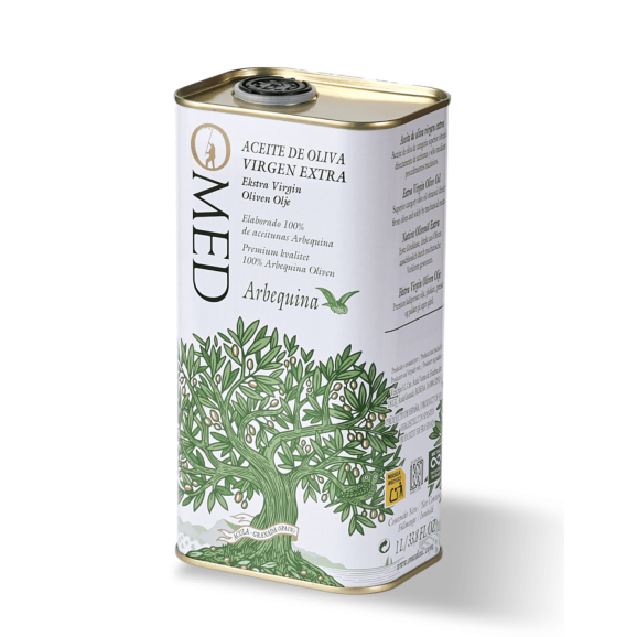 OMED Arbequina Tin 1 l. - Oliva Oliva