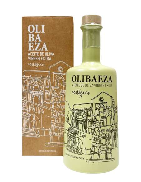 Olibaeza Patrimonio Organic Glass bottle 500 ml. - Oliva Oliva