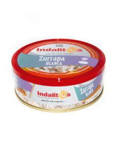 Indalitos Weiß Zurrapa Packung mit 5 Dosen 250 gr. - Oliva Oliva