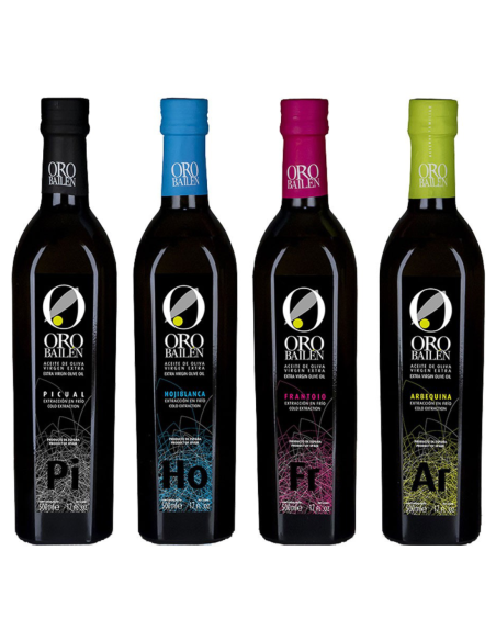 Oro Bailén Set 4 Sorten 4x500 ml. - Oliva Oliva
