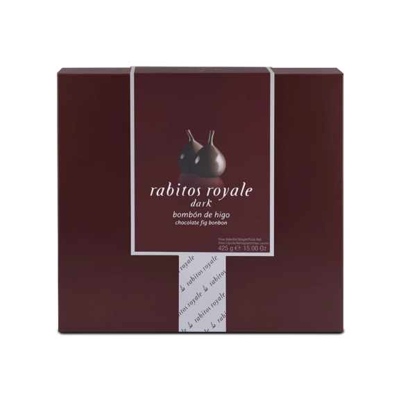 Rabitos Royale Dark Fig Chocolates Case 425 gr. - Oliva Oliva