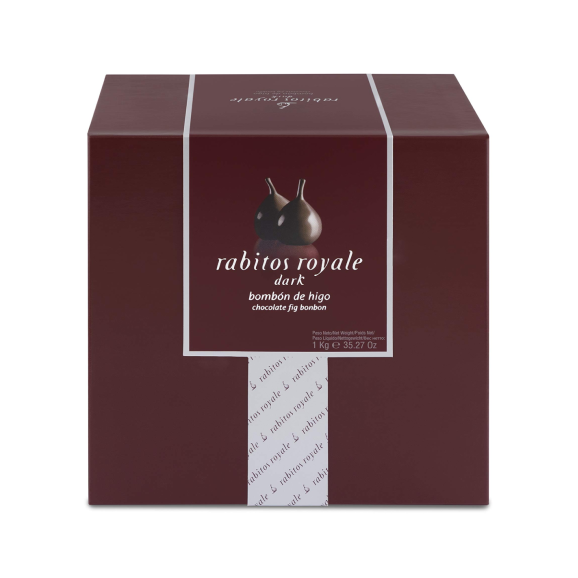 Rabitos Royale Dark Fig chocolates Box 1 kg. - Oliva Oliva