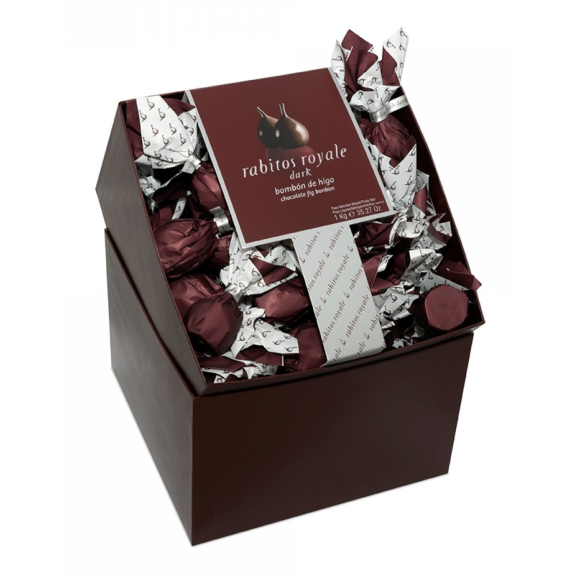 Rabitos Royale Dark Fig chocolates Box 1 kg. - Oliva Oliva