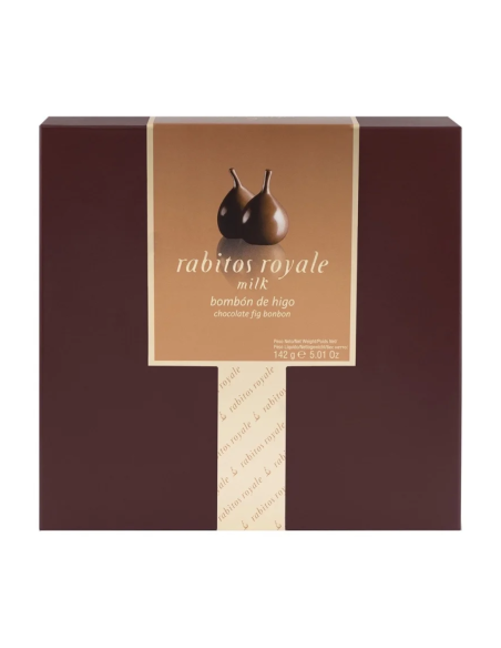 Rabitos Royale Milk Fig chocolates Case 142 gr. - Oliva Oliva