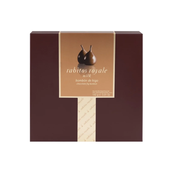 Rabitos Royale Milk Fig chocolates Case 142 gr. - Oliva Oliva