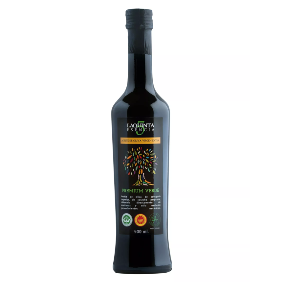 La Quinta Esencia Verde Premium Picual 500 ml. - Oliva Oliva