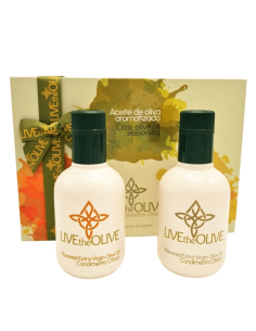 LivetheOlive Etui für Zitrusgewürze 2x250 ml. - Oliva Oliva
