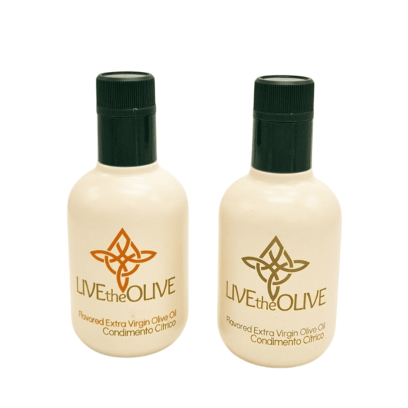 LivetheOlive Estuche Condimentos Cítricos 2x250 ml. - Oliva Oliva