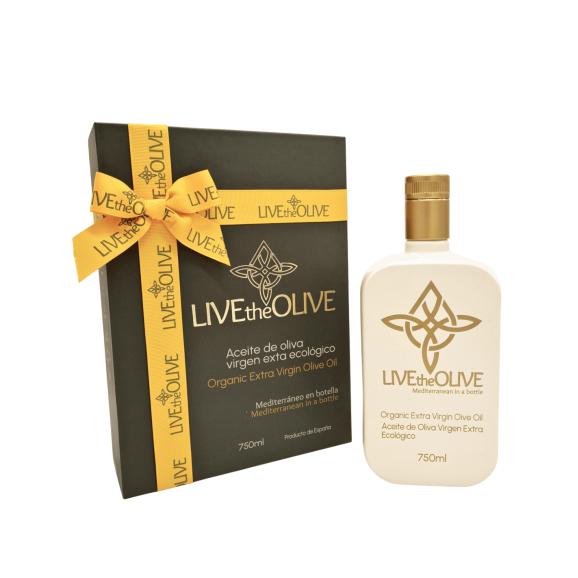 LivetheOlive Etui Natura 750 ml. - Oliva Oliva