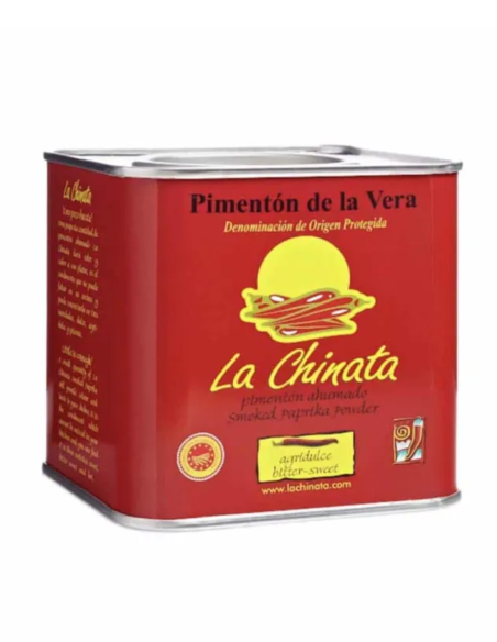 La Chinata Smoked Sweet and Sour Paprika Tin 350 gr. - Oliva Oliva