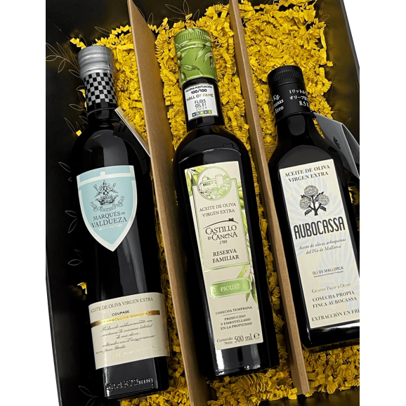 Mejores Aceites Grandes Pagos de Olivar en Caja regalo - Oliva Oliva