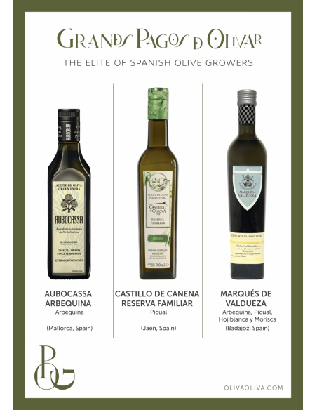 Mejores Aceites Grandes Pagos de Olivar en Caja regalo - Oliva Oliva
