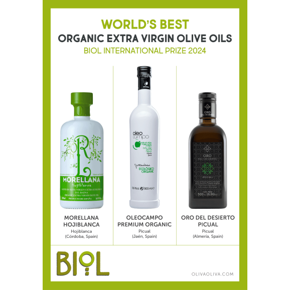 Meilleures Huiles Biologiques du Monde BIOL 2024 Coffret - Oliva Oliva