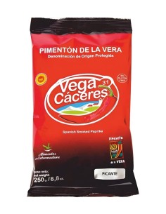 Vega Cáceres Pimentón de La Vera Ahumado Picante 250 gr. - Oliva Oliva