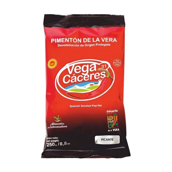 Vega Cáceres Geräucherter Scharfer Paprika aus La Vera - Oliva Oliva