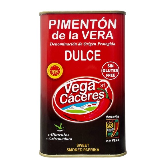 Vega Cáceres Pimentón de La Vera Ahumado Dulce 750 gr. - Oliva Oliva