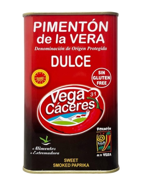 Vega Cáceres Pimentón de La Vera Ahumado Dulce 750 gr. - Oliva Oliva