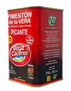 Vega Cáceres Geräucherter Scharfer Paprika aus La Vera - Oliva Oliva