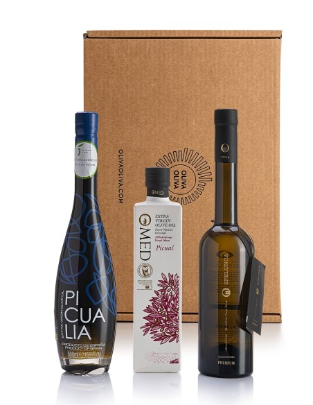 Meilleures Huiles d'Olive d'Espagne 2025 dans Coffret - Oliva Oliva