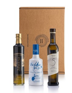 Mejores Aceites del Mundo Mario Solinas 2025 - Caja regalo 3x500 ml.