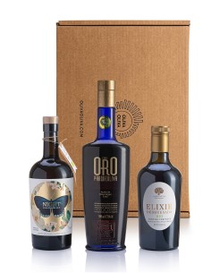 Mejores Aceites del Mundo Olive Japan 2025 - Caja regalo 3x500 ml.