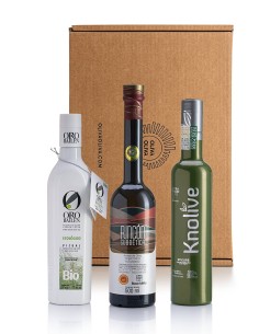 Mejores Aceites del Mundo Ranking WBOO 2025 - Caja regalo 3x500 ml.