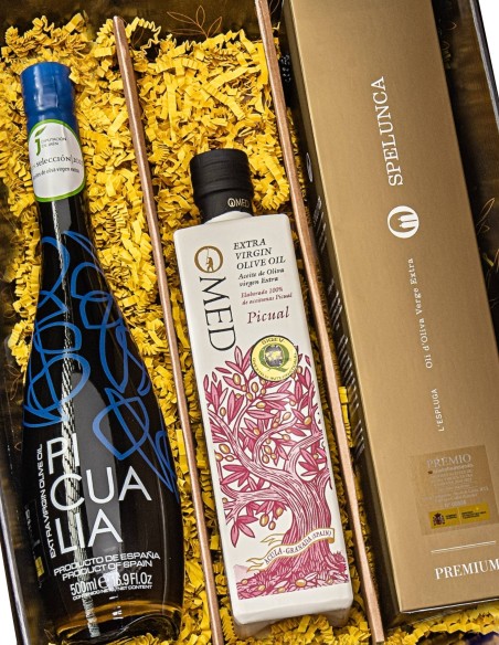 Best Spanish Olive Oils 2025 - Gift box 3x500 ml.
