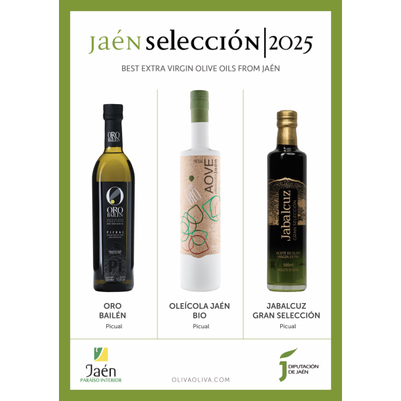 Besten Olivenöle Jaén Selección 2024 im Geschenkbox - Oliva Oliva
