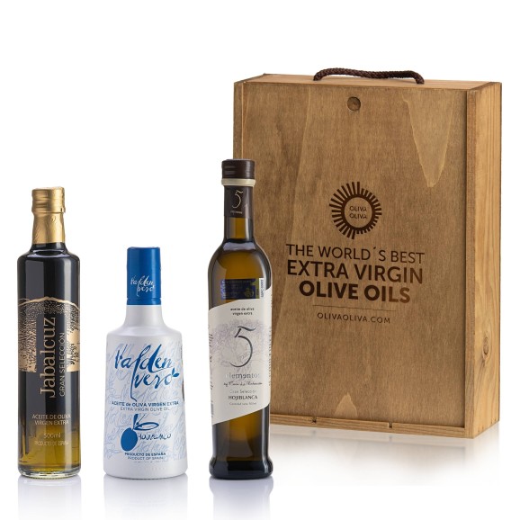 Meilleures Huiles du Monde Mario Solinas 2025 Coffret - Oliva Oliva
