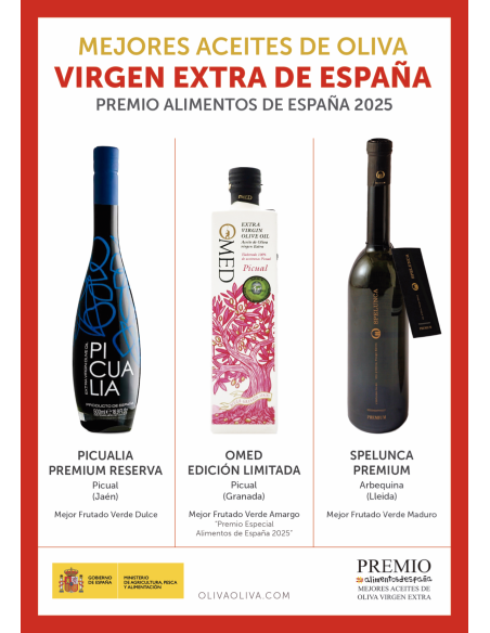 Mejores Aceites de España 2025 - Diploma
