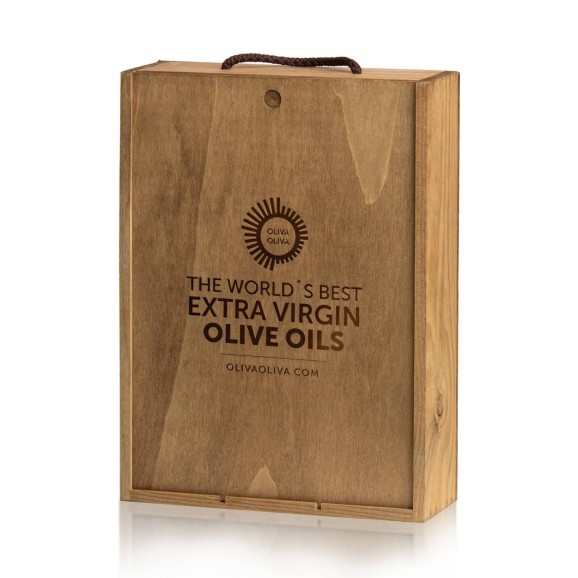 Mejores Aceites de España 2025 - Caja madera