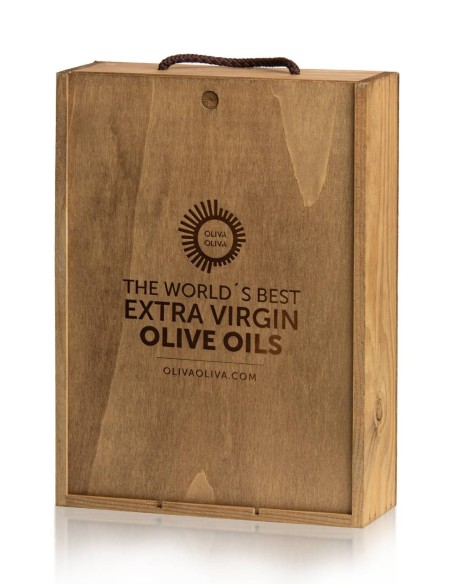 Mejores Aceites de España 2025 - Caja madera