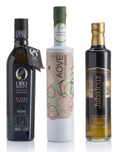 Best Olive Oils Jaén Selección 2025 in Wooden box - Oliva Oliva 2
