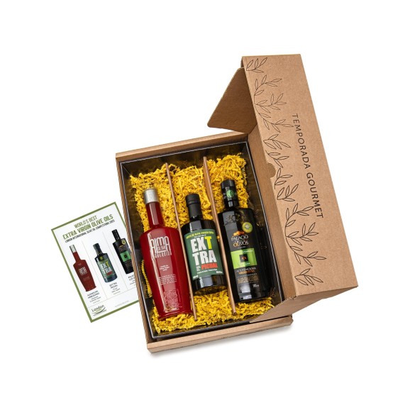 Meilleures Huiles du Monde London IOOC 2025 Coffret - Oliva Oliva