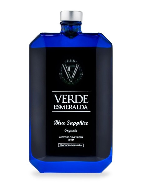 Verde Esmeralda Blue Sapphire BIO Picual - Glasflasche 500 ml.