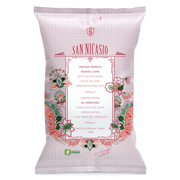 San Nicasio Chips Paprika de La Vera - Sachet 150 gr.